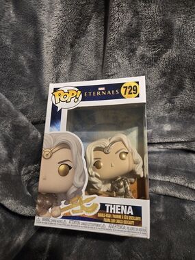 Funko Pop Marvel Eternals Thena #729 Vinyl Bobble-Head Figure